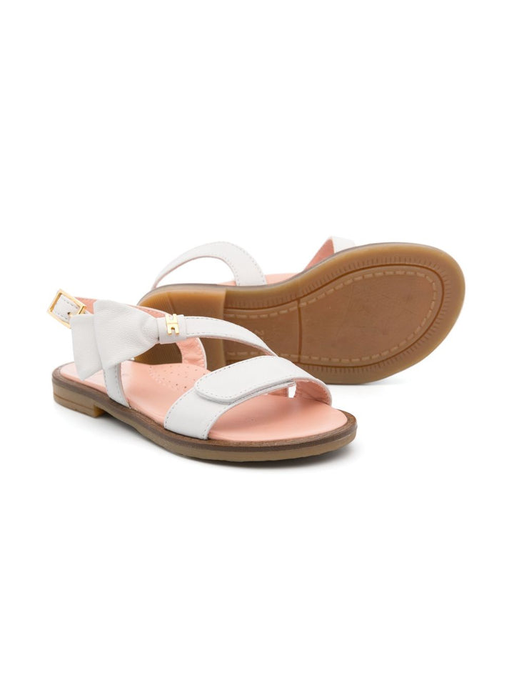 Sandali bianche per bambina F1A2E0044173 3100 Elisabetta Franchi Kids 