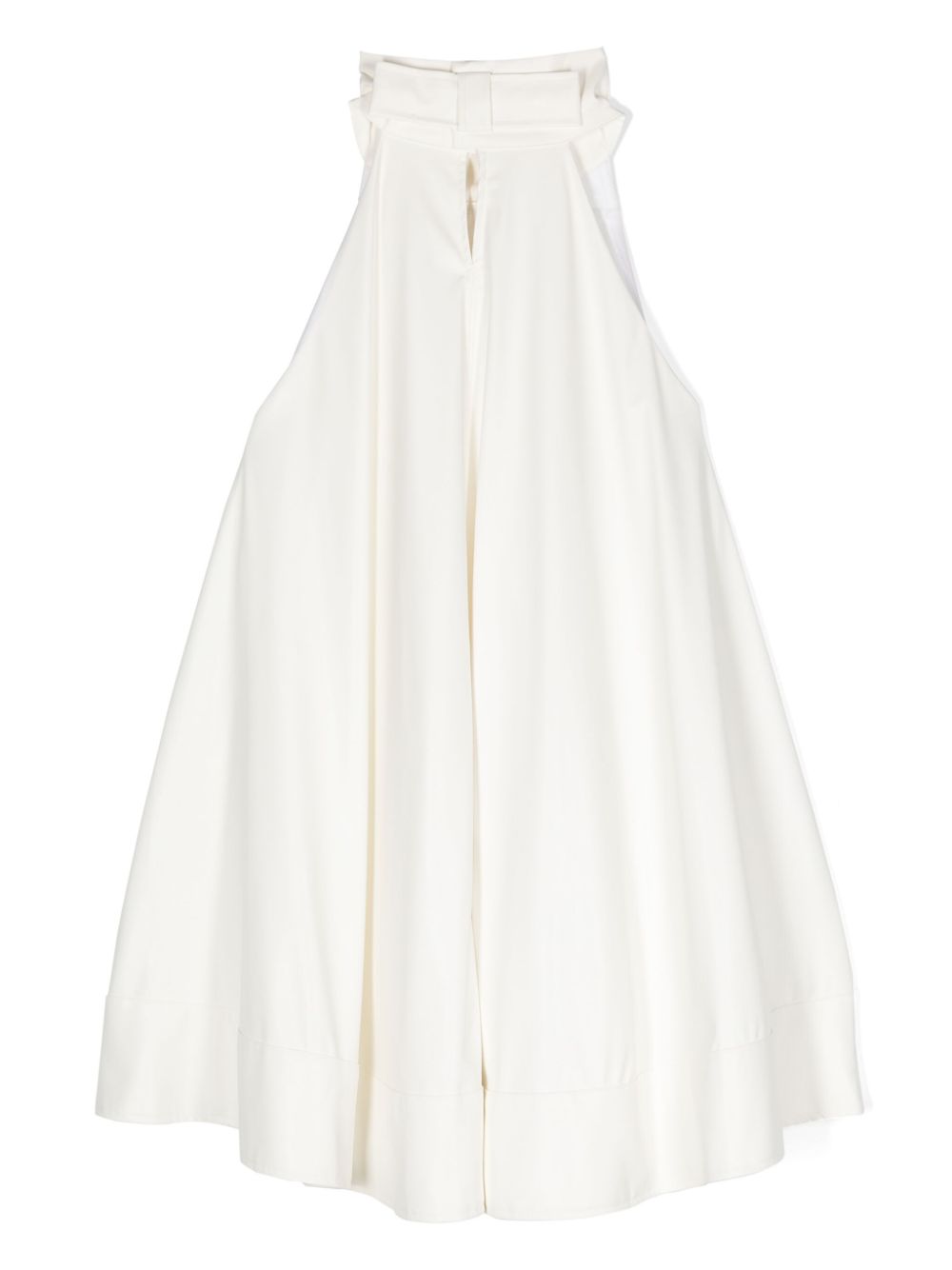 White dress for girls with logo