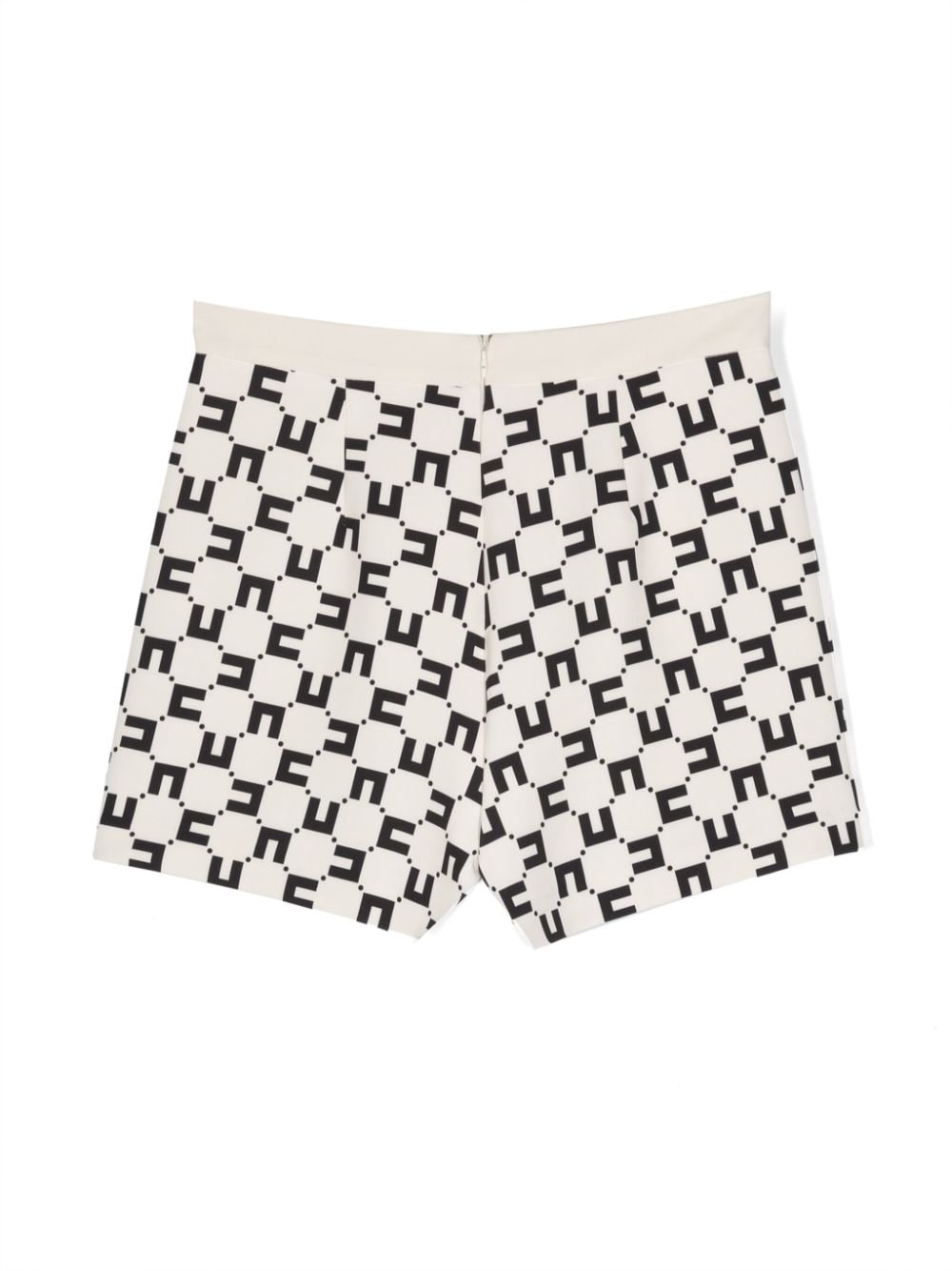 Black and white shorts for girls