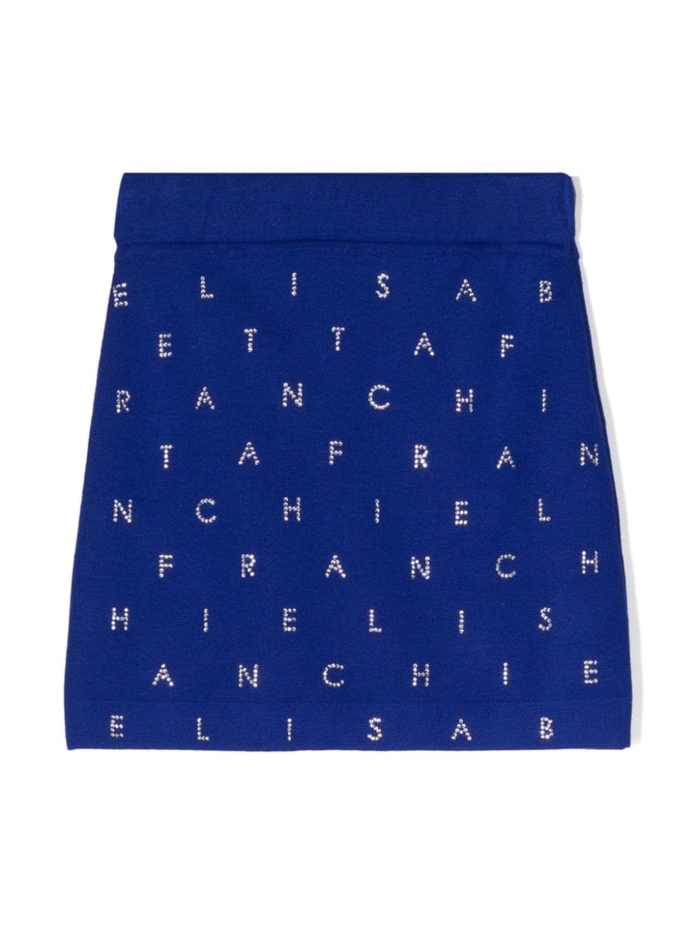 Blue skirt for girls with logo