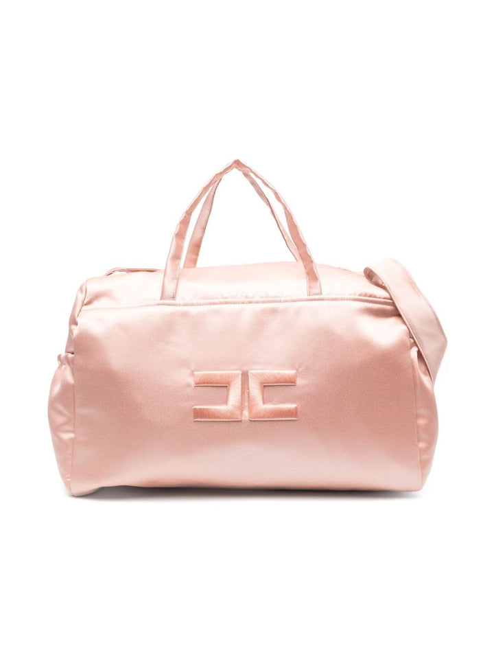 Pink mum bag with logo