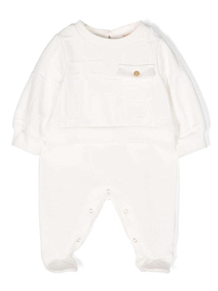 White onesie for newborns