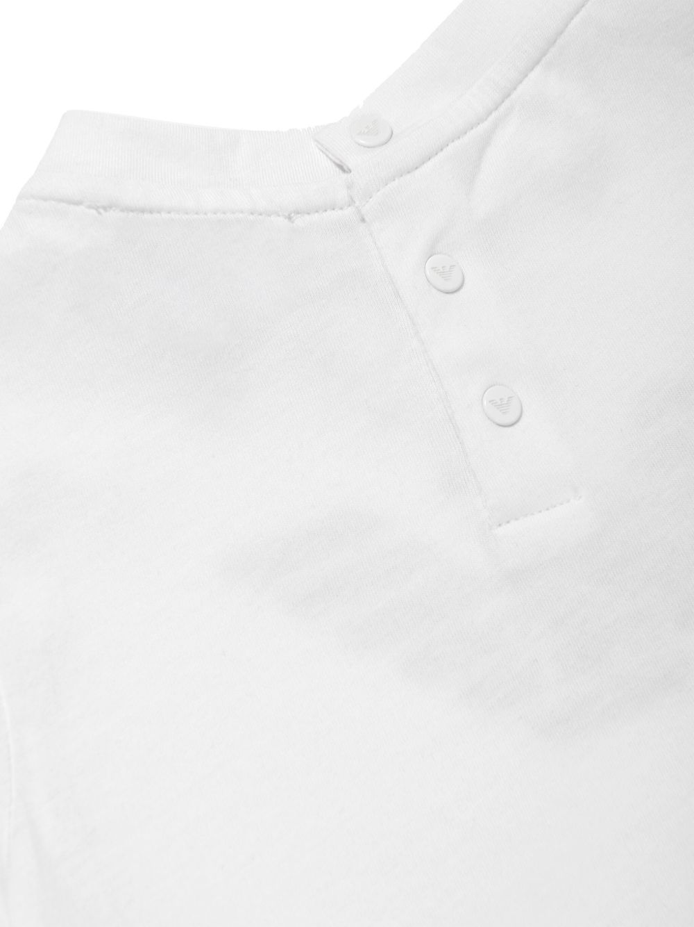 T-shirt bianca per neonato 8NHTN51JPZZ 0147 Emporio Armani Kids 