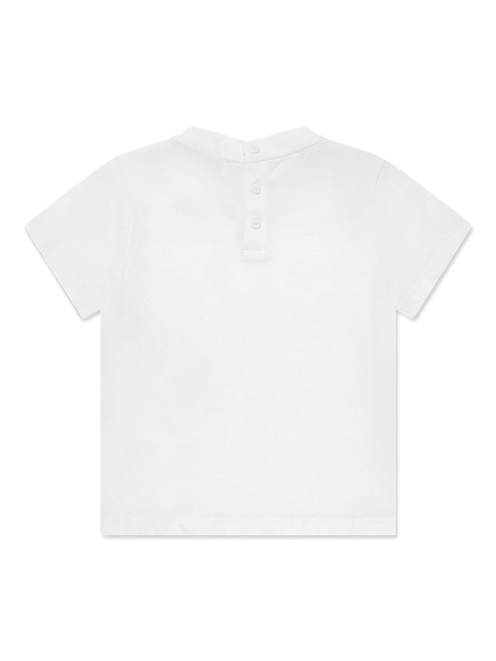 T-shirt bianca per neonato 8NHTN51JPZZ 0147 Emporio Armani Kids 