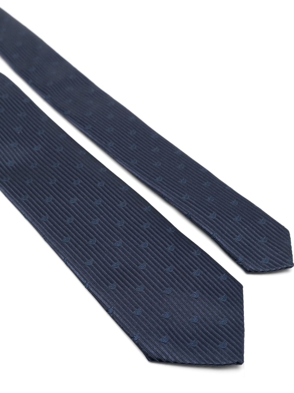 Cravatta blu per bambino con logo