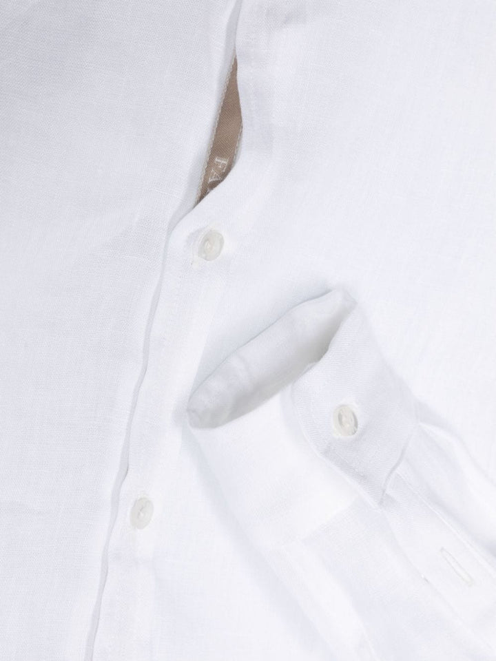 Camicia bianca per bambino in lino