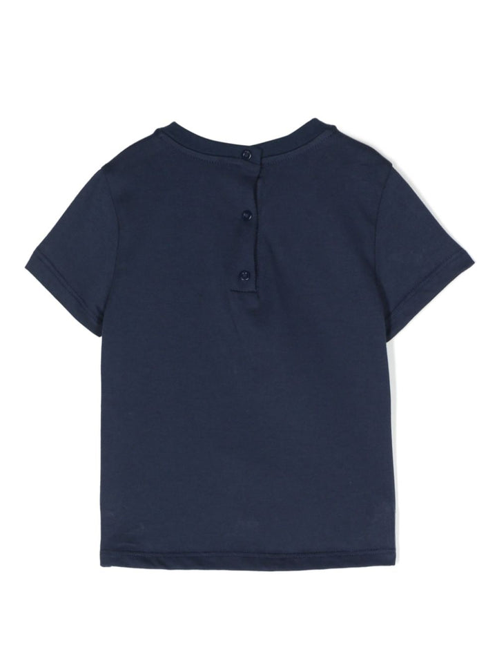 Blue baby t-shirt with logo