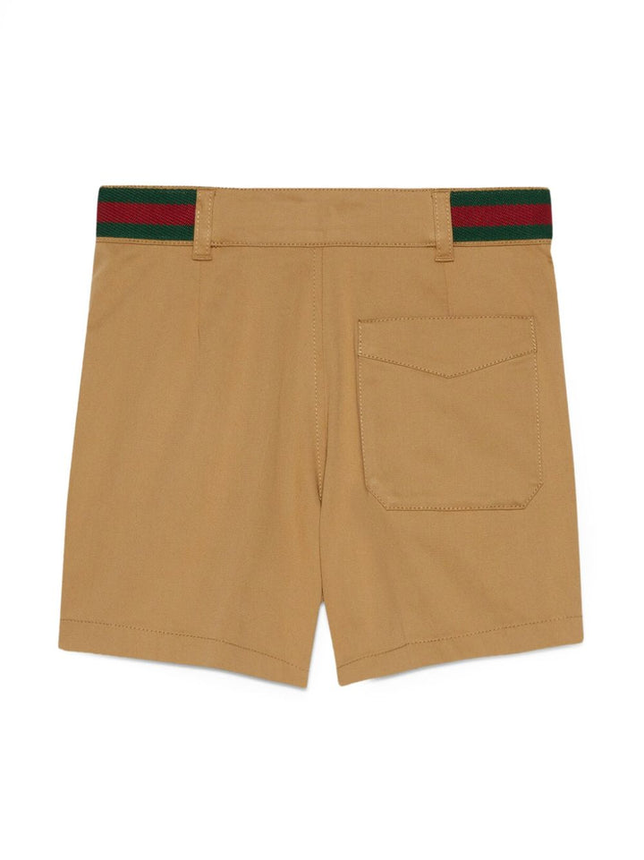 Bermuda beige per bambino 770549XWA0I 9813 Gucci Kids 