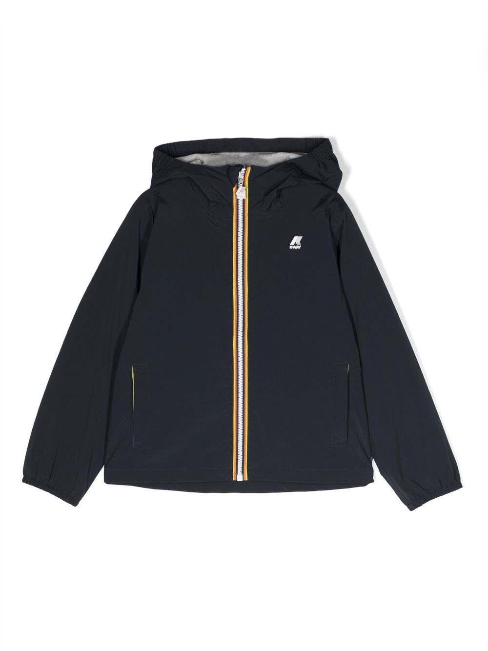 Giubbotto blu per bambino con logo K31268W K89 K-Way Kids 