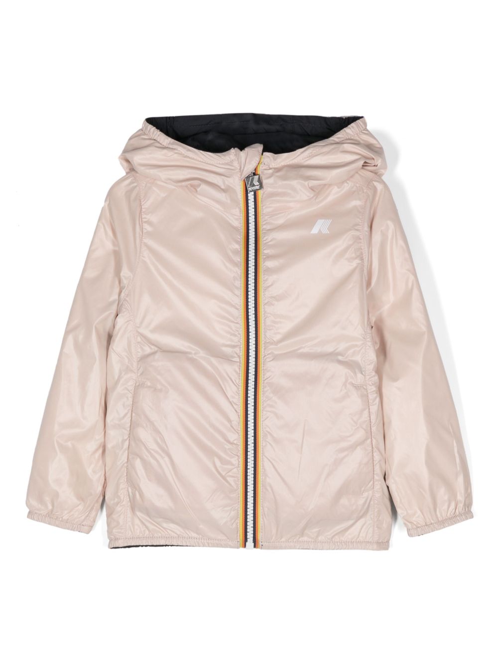 Giubbotto blu/rosa per bambina K61313W AOY K-Way Kids 