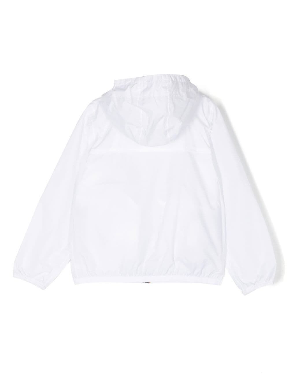 Giubbotto bianco per bambini con logo K81253W 001 K-Way Kids 