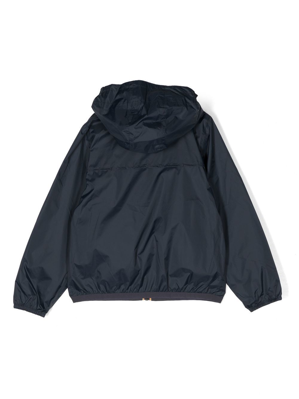 Blue jacket for boys with logo