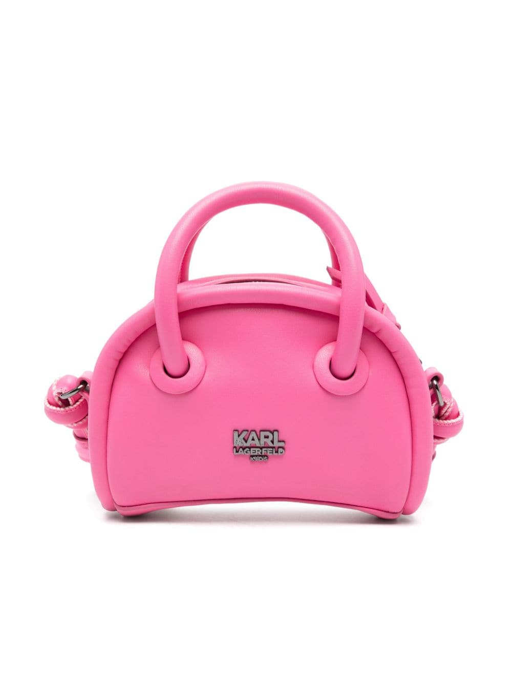 Fuchsia bag for girls in eco-leather
