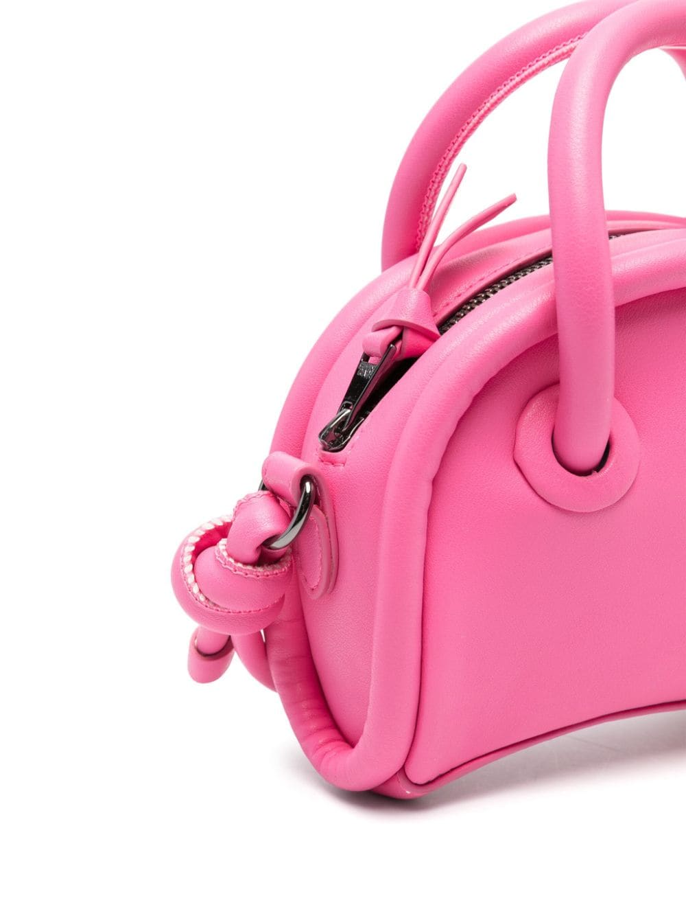 Fuchsia bag for girls in eco-leather