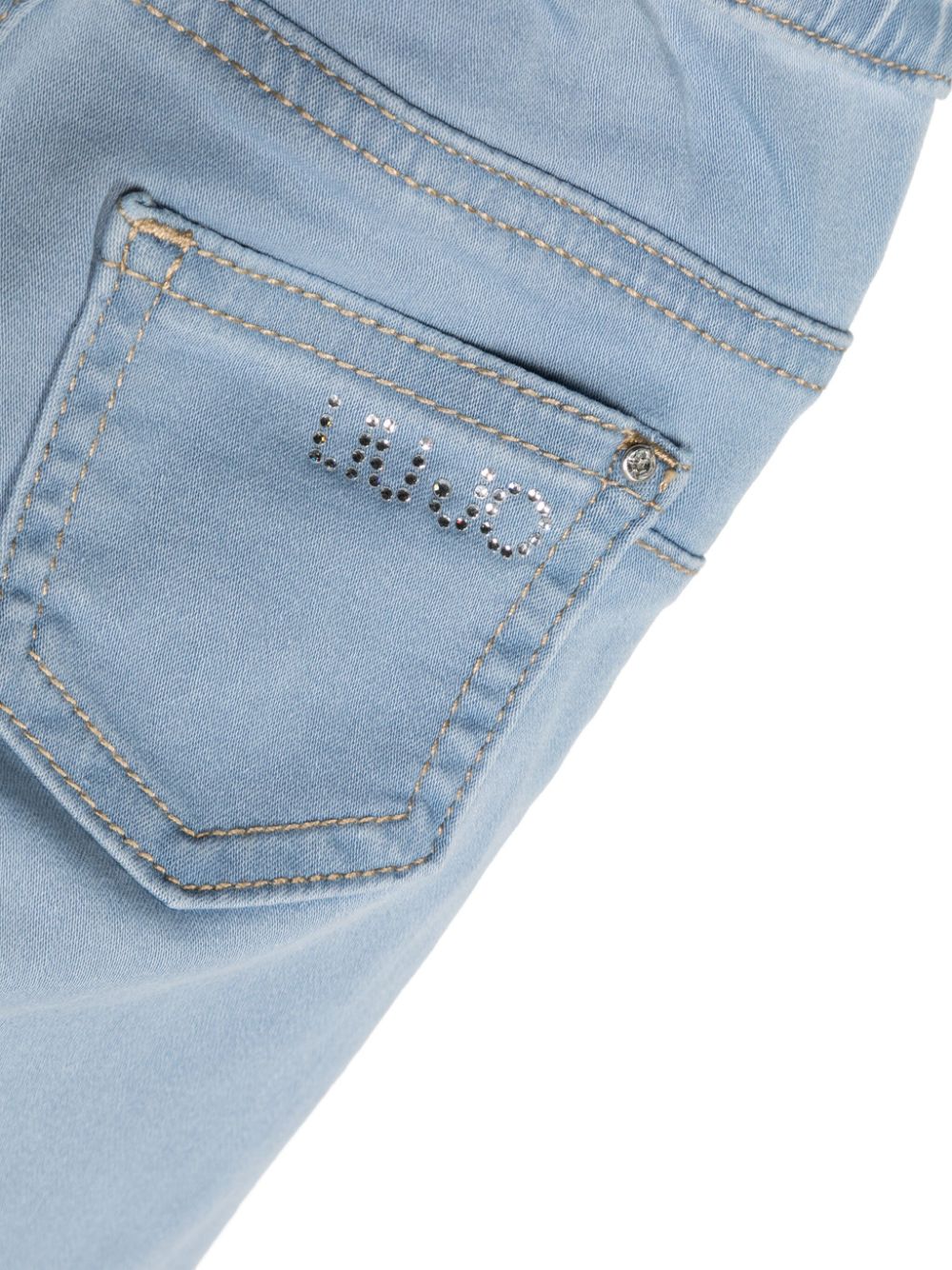Jeans azzurro per neonata HA4003D4655 77564 Liu Jo 