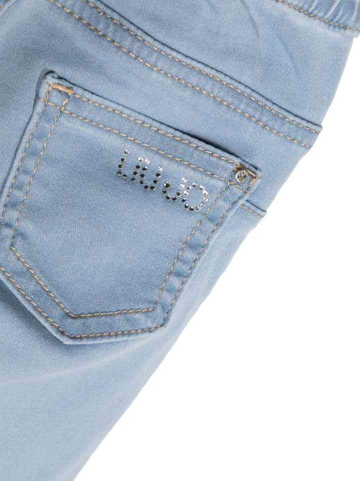 Jeans azzurro per neonata HA4003D4655 77564 Liu Jo 