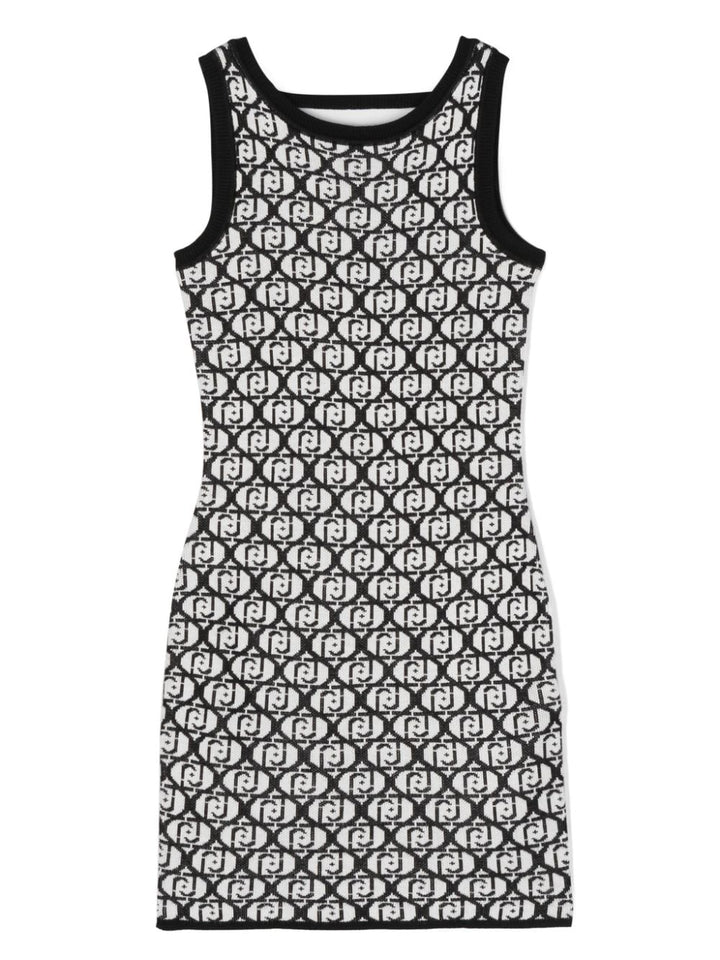 Black and white dress for girls