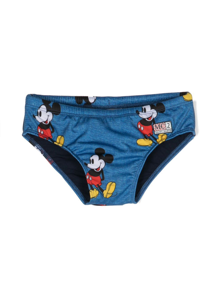 Costume per bambino stampa Mickey BIL0001 01651F MC2 Saint Barth Kids 