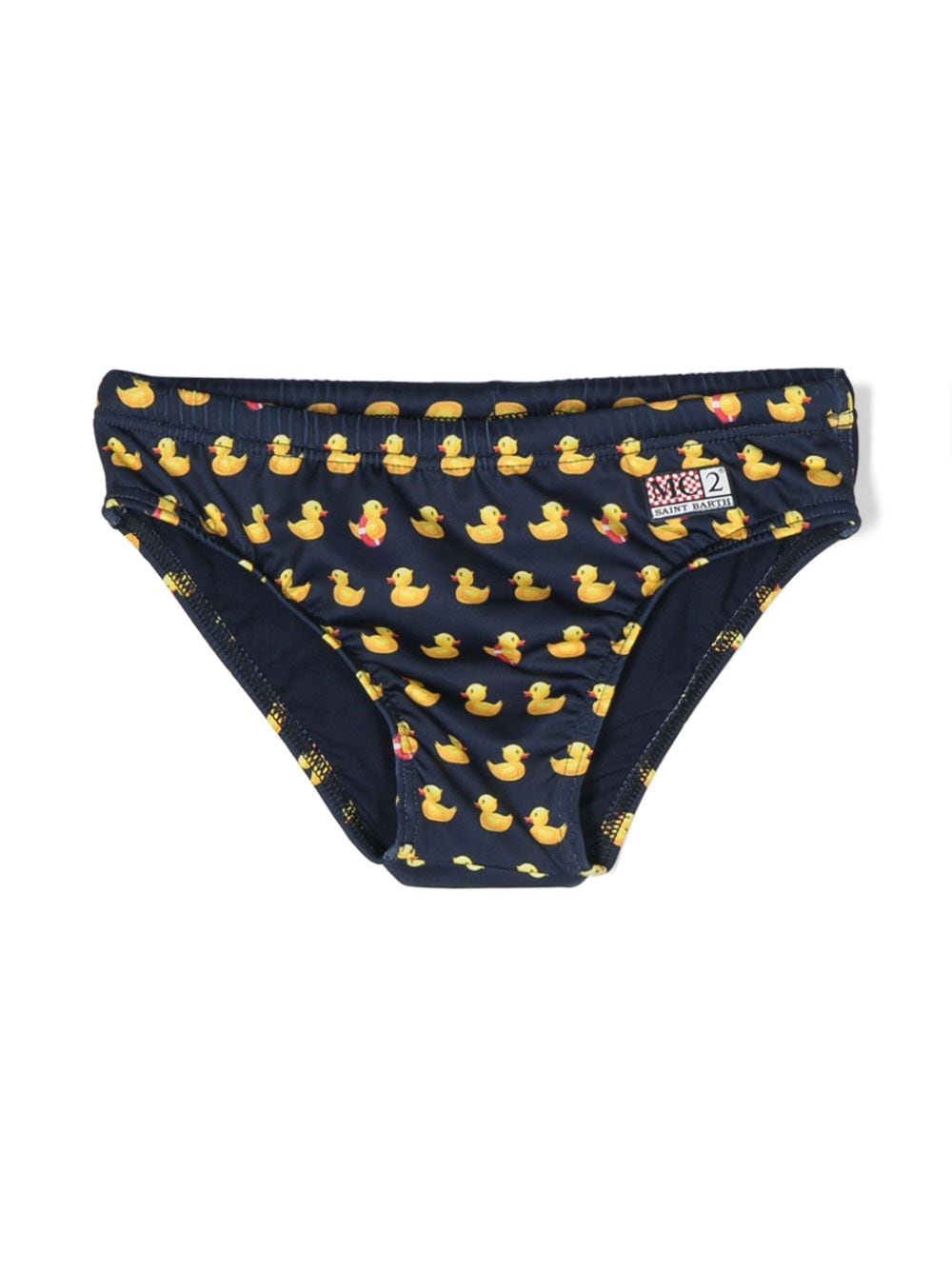Swim briefs for boys with duck print