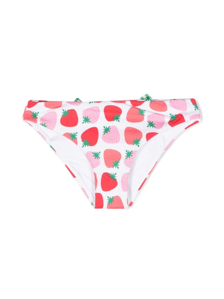 Slip multicolore per bambina con fragole