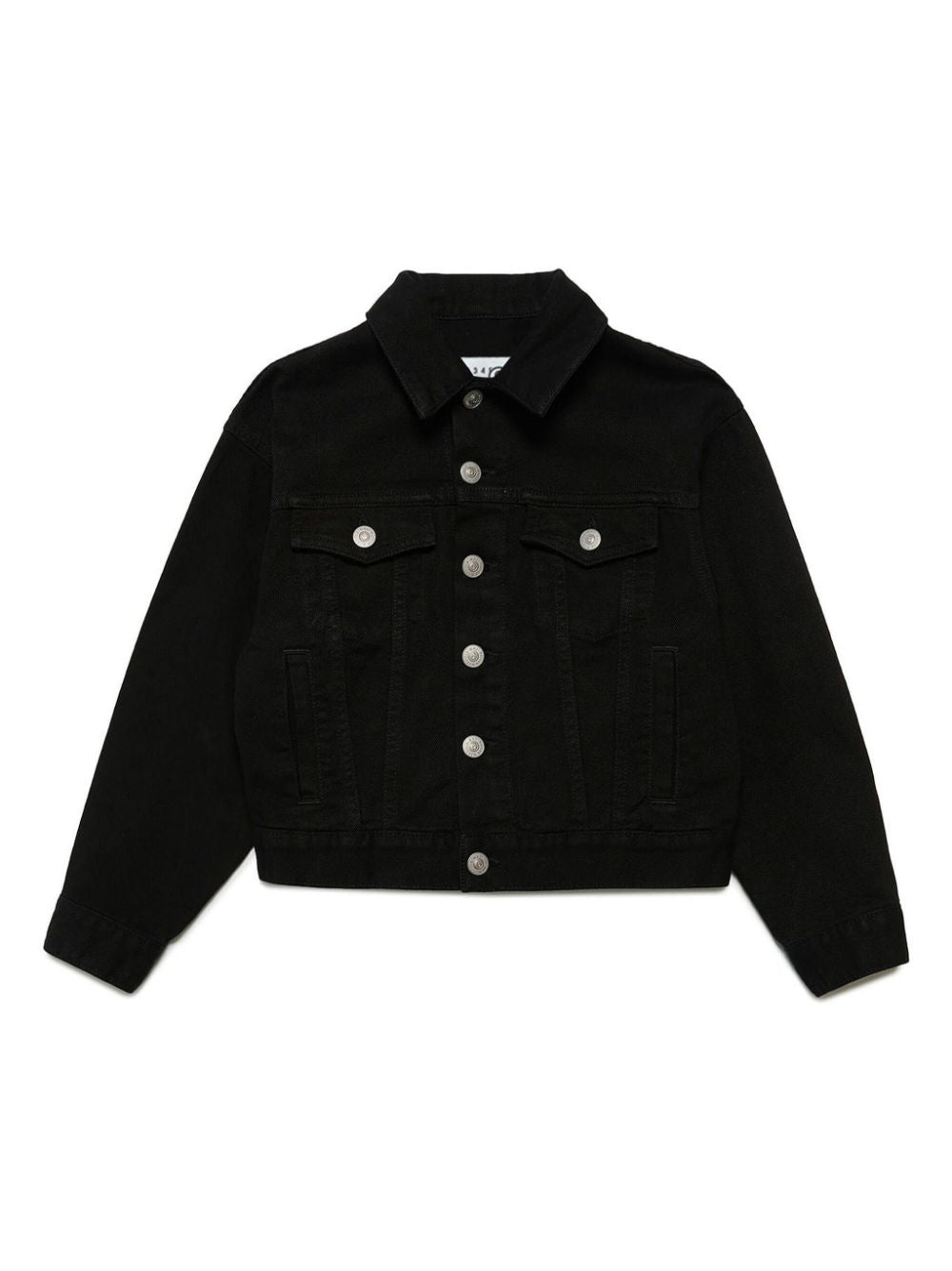 Black denim jacket for girls