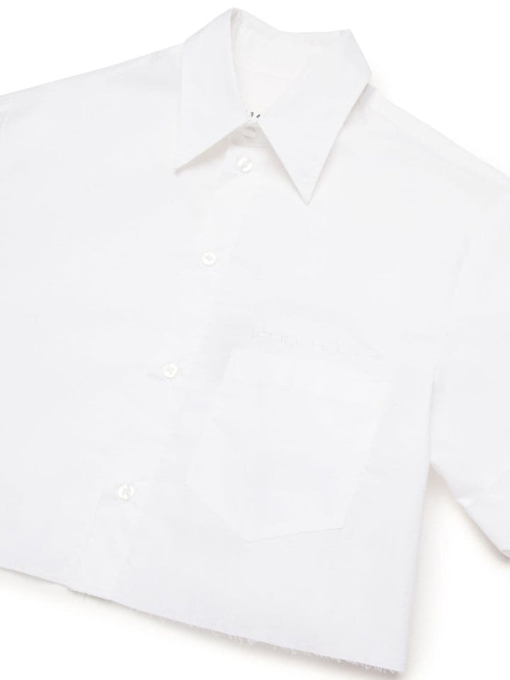 White shirt for girls with logo