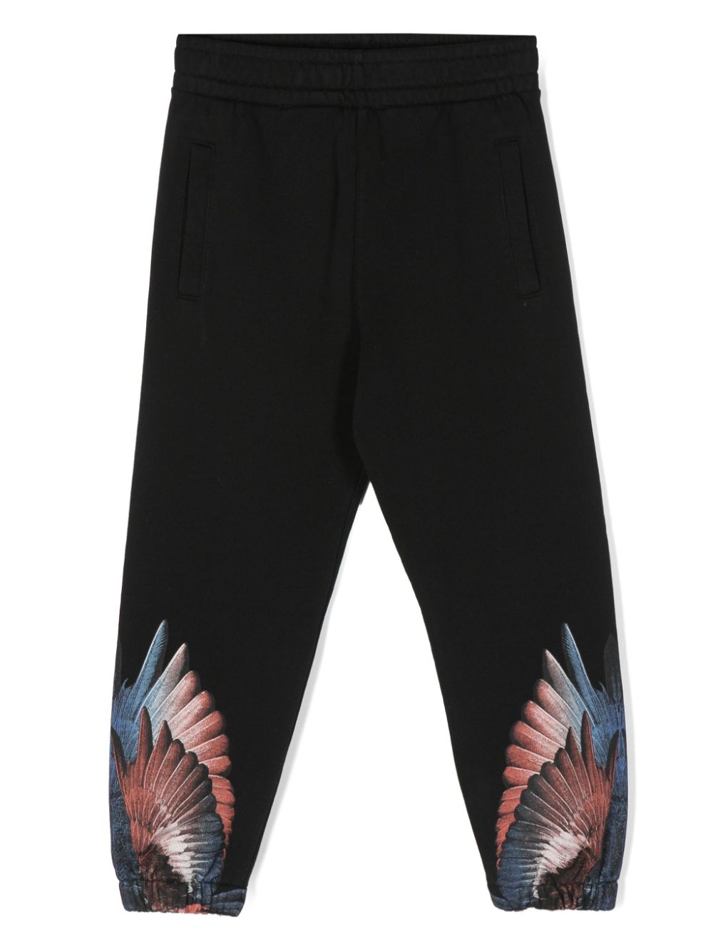 Pantalone nero per bambino CBCH009S24FLE002 1026 Marcelo Burlon Kids 
