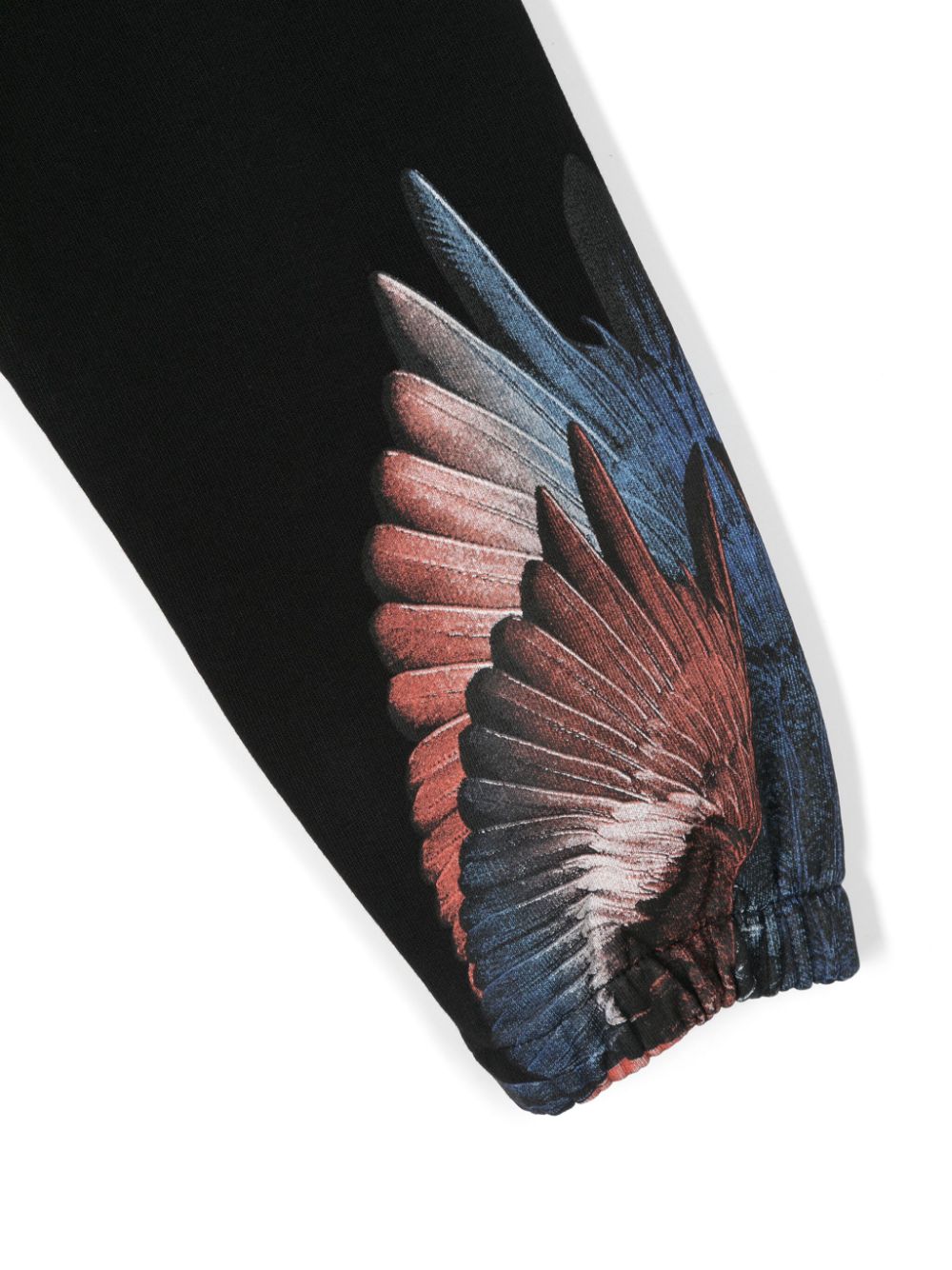 Pantalone nero per bambino CBCH009S24FLE002 1026 Marcelo Burlon Kids 