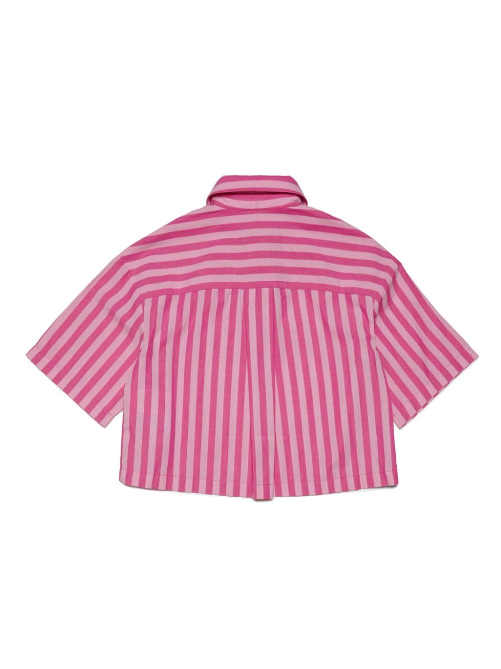 Camicia rosa per bambina con righe