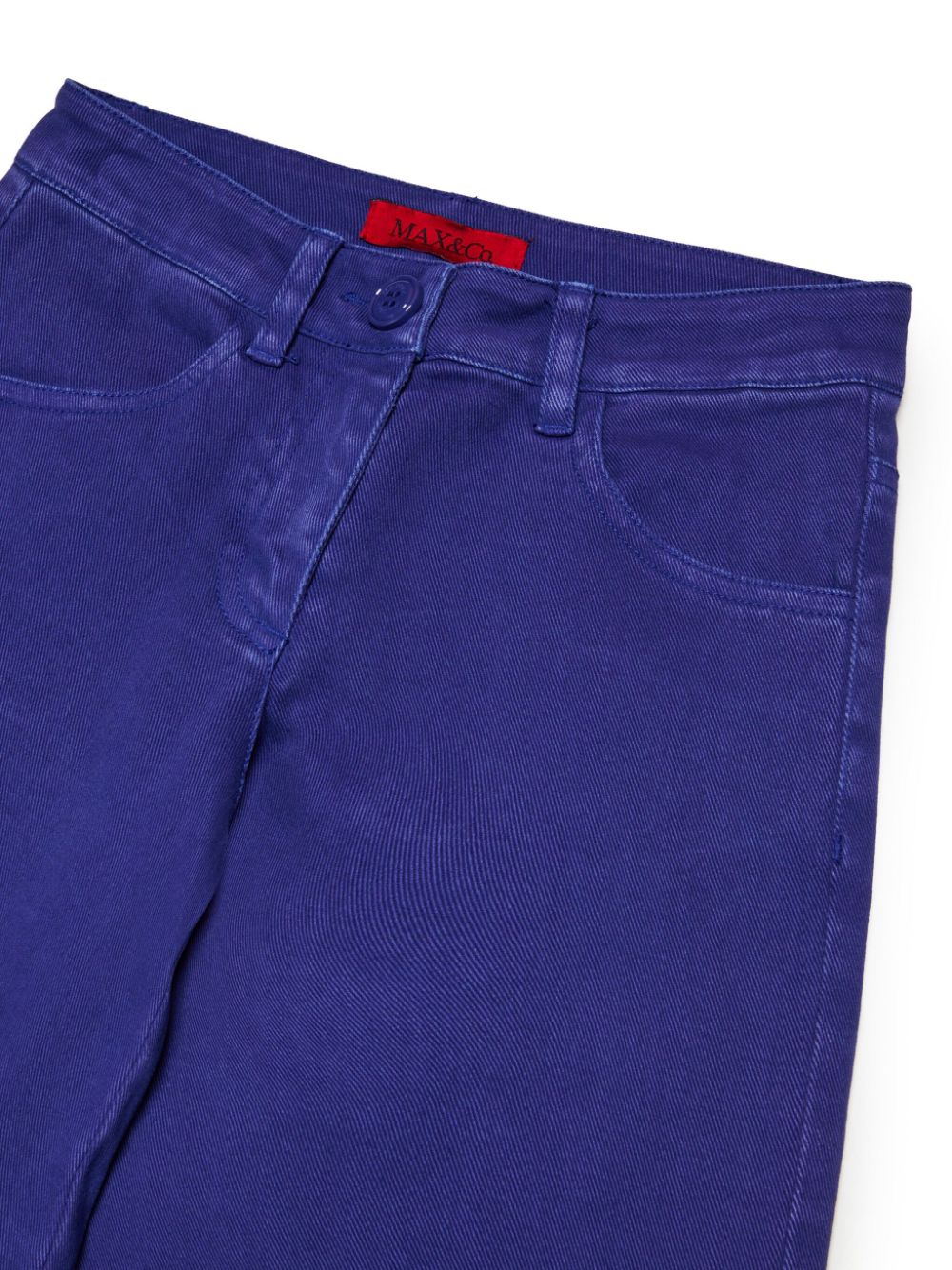 Jeans blu per bambina in denim