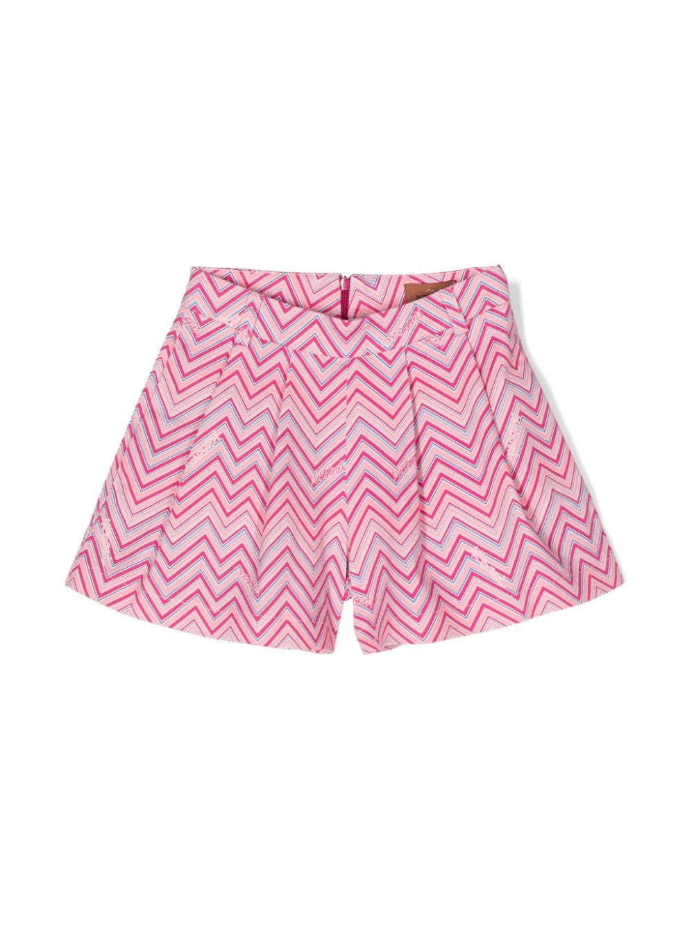 Pink Bermuda shorts for girls
