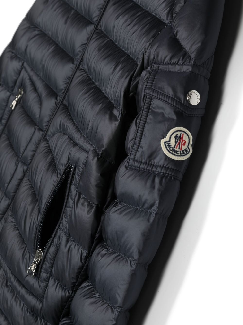 Giubbotto Lauros blu per bambino 9541A00031595FE 778 Moncler Kids 