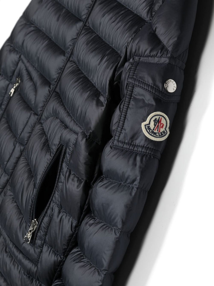 Giubbotto Lauros blu per bambino 9541A00031595FE 778 Moncler Kids 