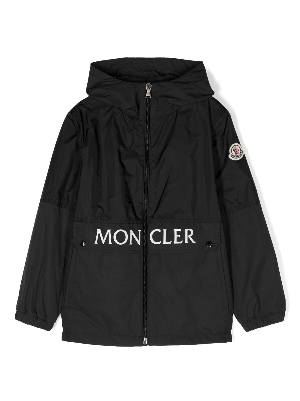 Giubbotto Joly nero per bambino con logo 9541A000645968E 999 Moncler Kids 