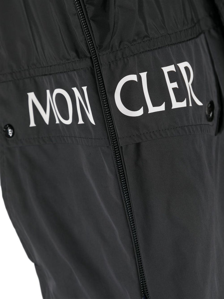 Giubbotto Joly nero per bambino con logo 9541A000645968E 999 Moncler Kids 