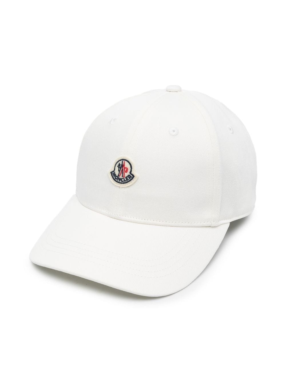 Berretto bianco per bambini con logo 9543B0001104863 034 Moncler Kids 