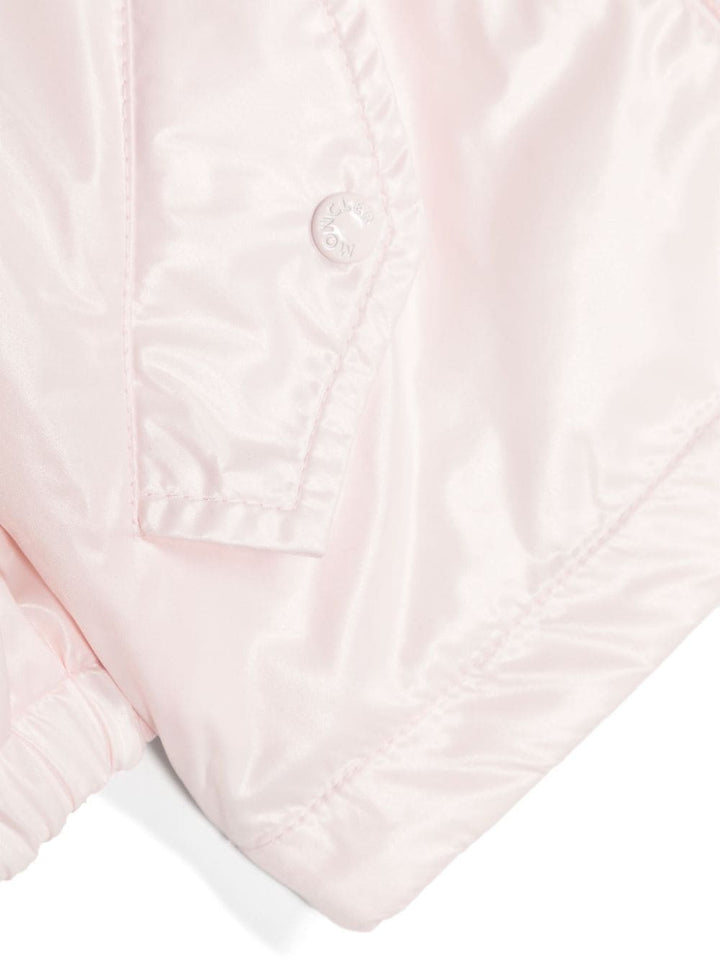Pink Camelien jacket for baby girls