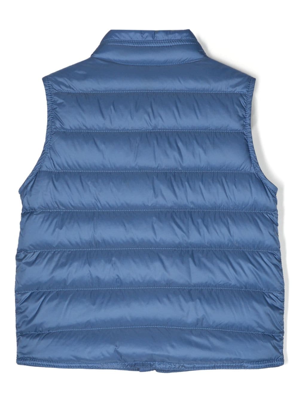 Blue Gui vest for boys with logo