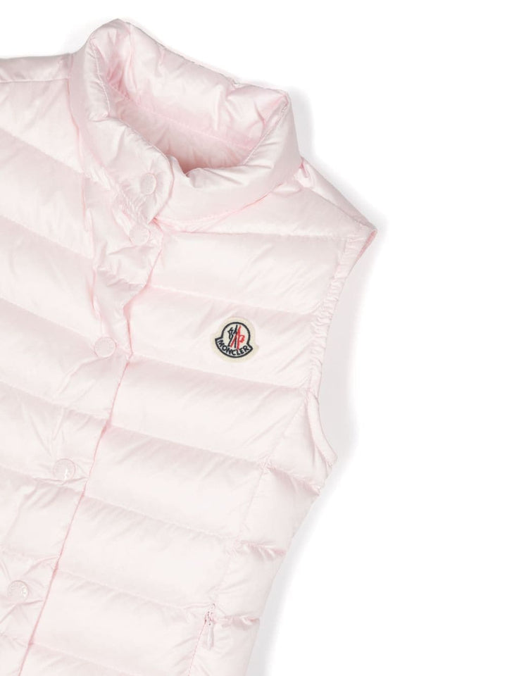 Liane pink sleeveless vest for girls