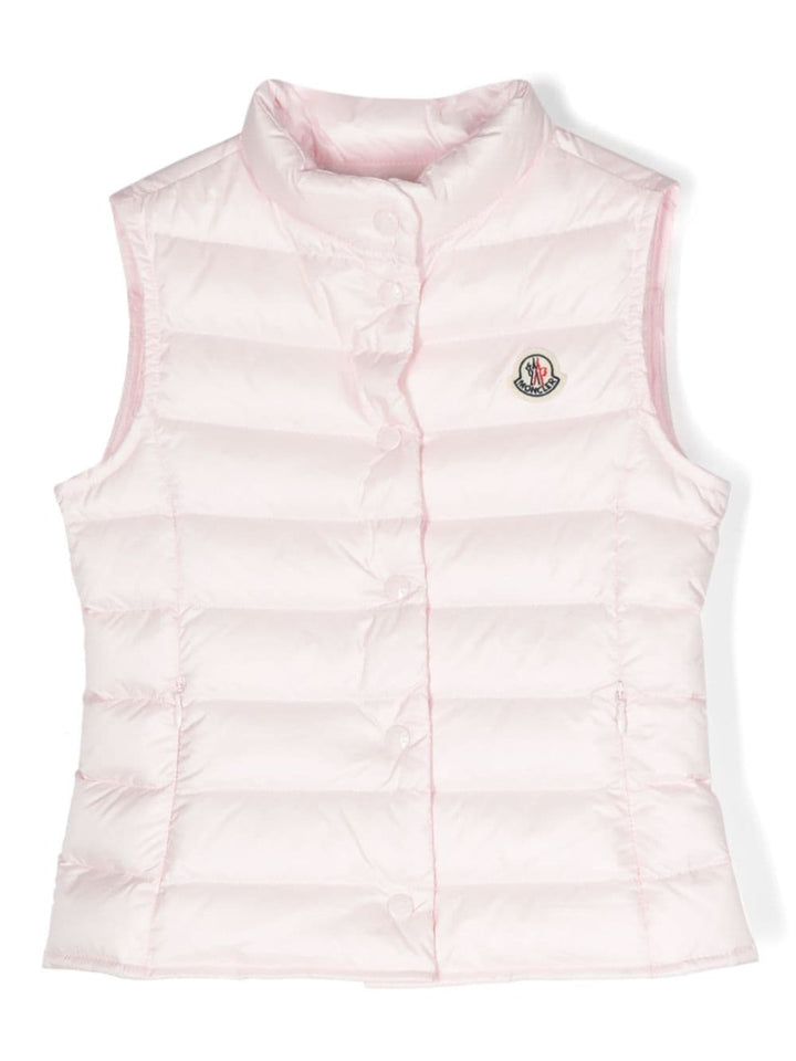 Liane pink sleeveless vest for girls