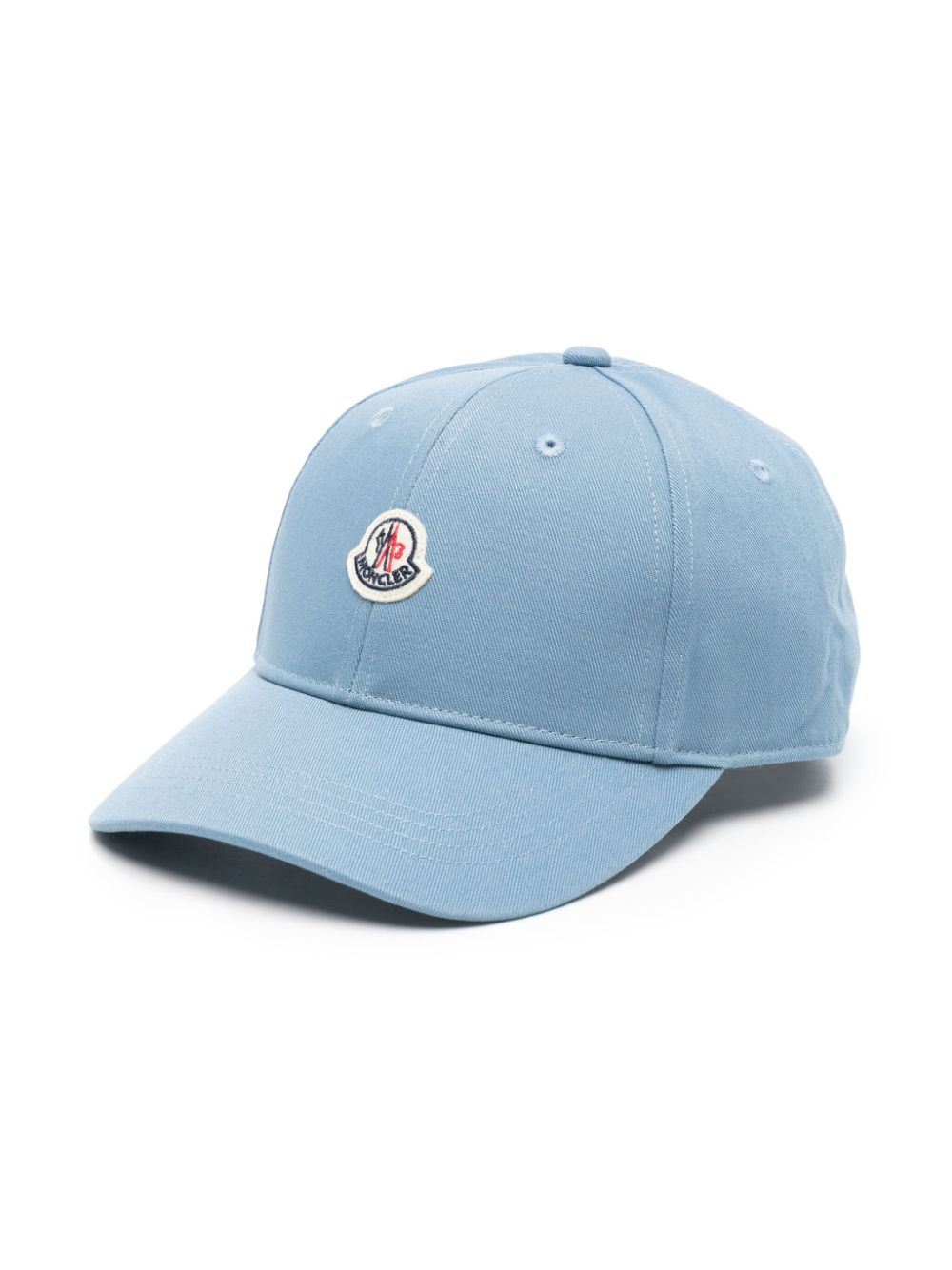 Light blue cap for children with logo