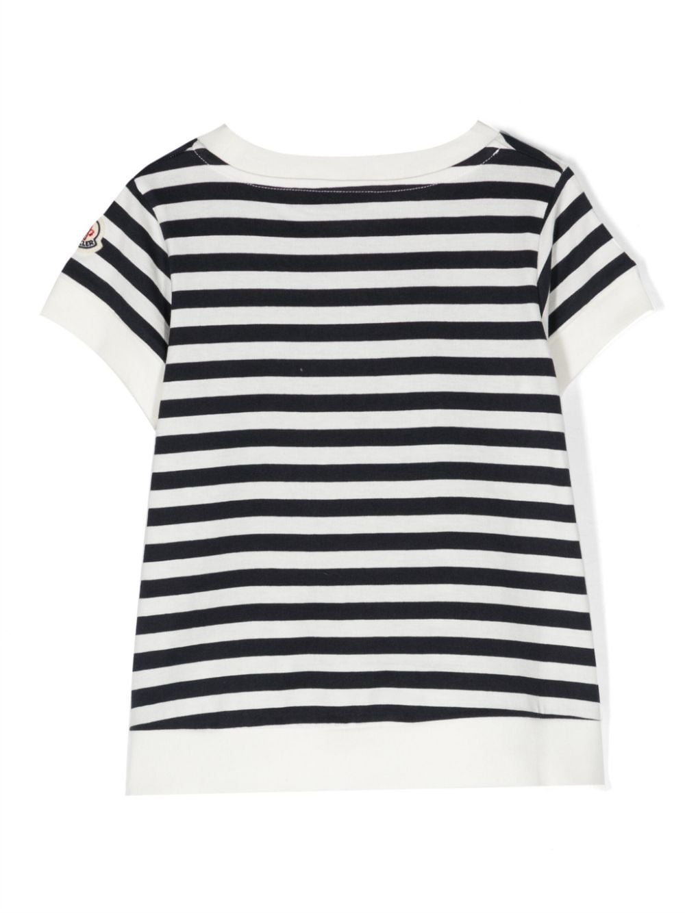 White and blue t-shirt for girls