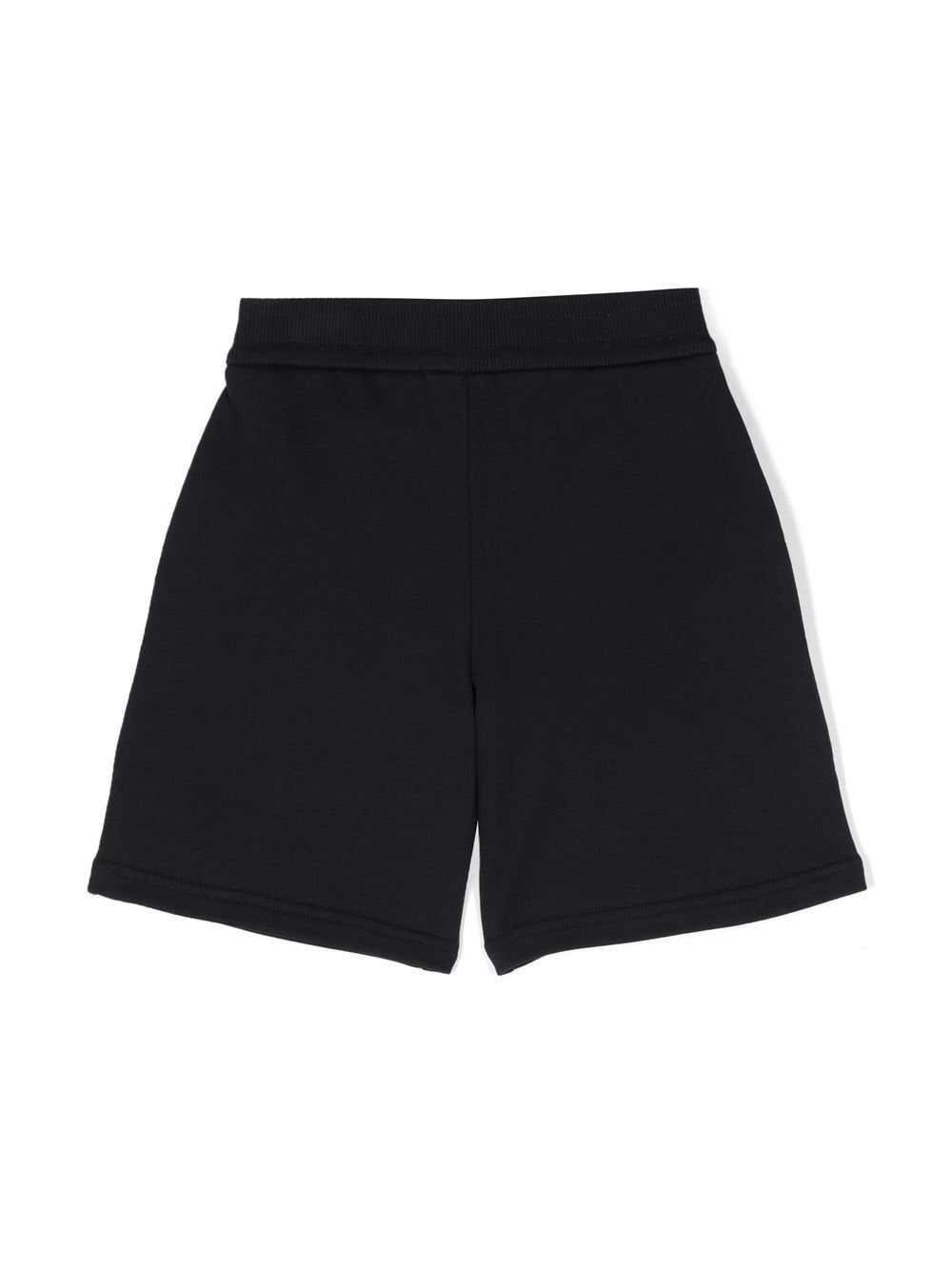 Blue shorts for boys with logo