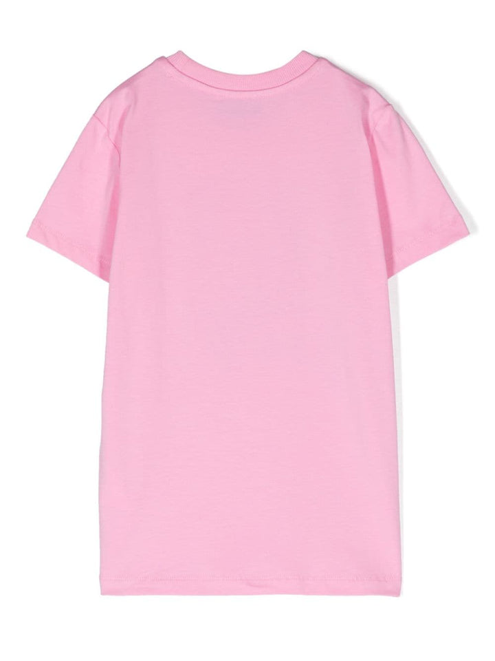Pink t-shirt for girls with print