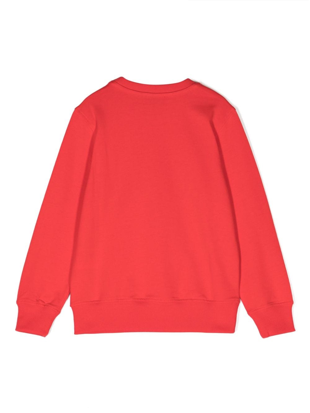 Red children's sweatshirt with logo