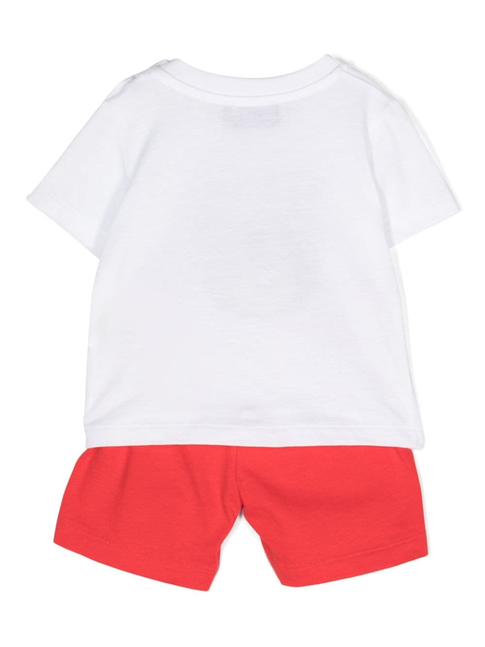 White and pink sports outfit for newborns