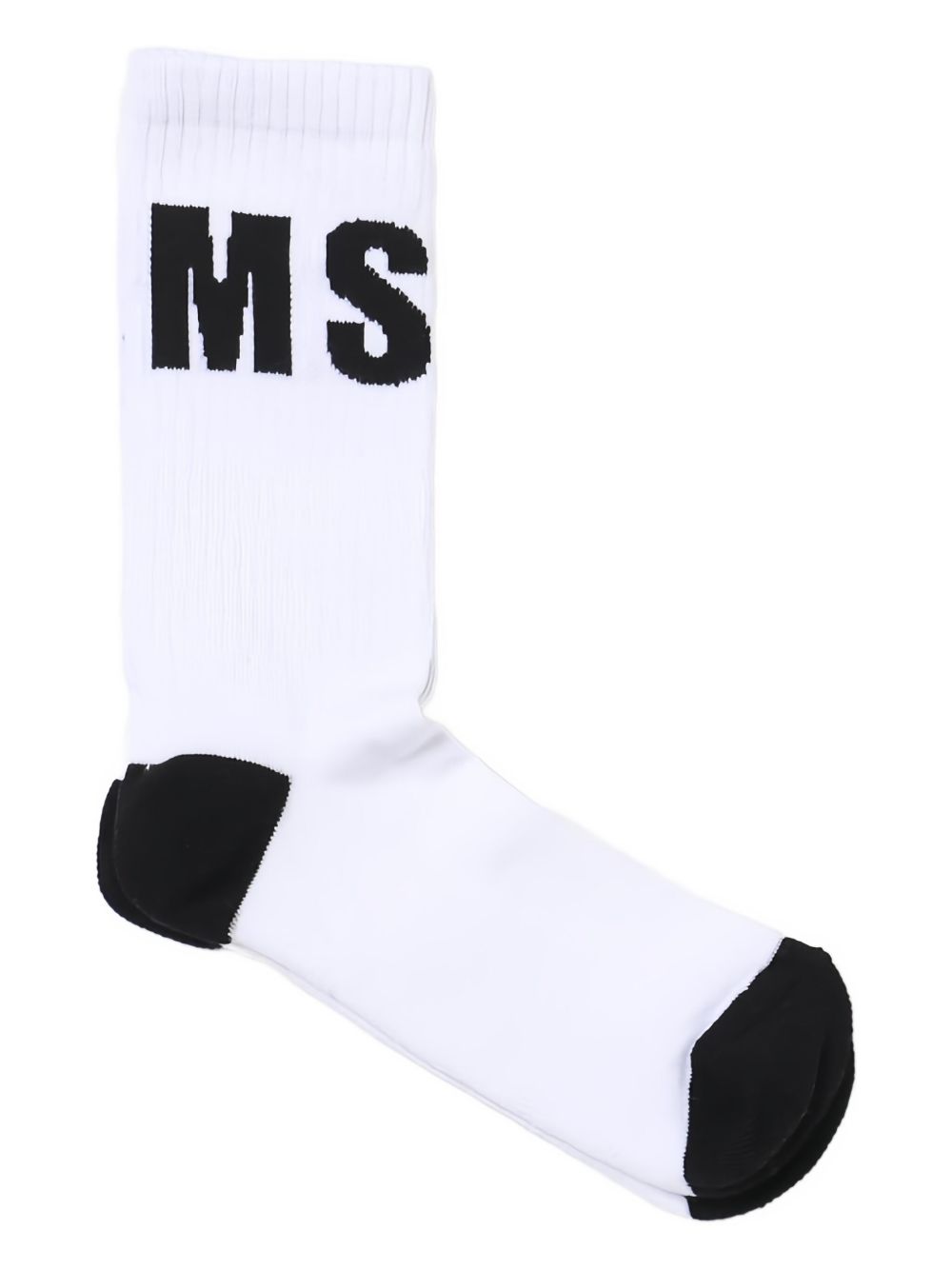 Calze bianche/nere per bambino S4MSJUSO041 001 Msgm Kids 