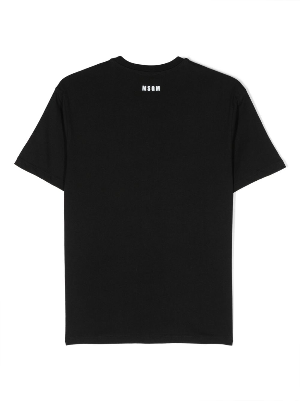 Black t-shirt for boys with print