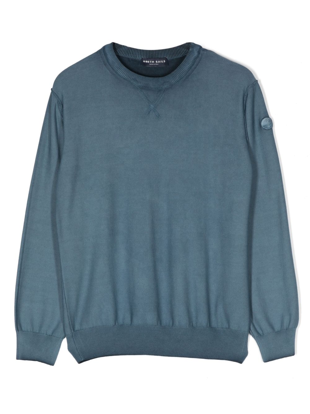 Maglione blu per bambino con logo 796117 0802 North Sails Kids 