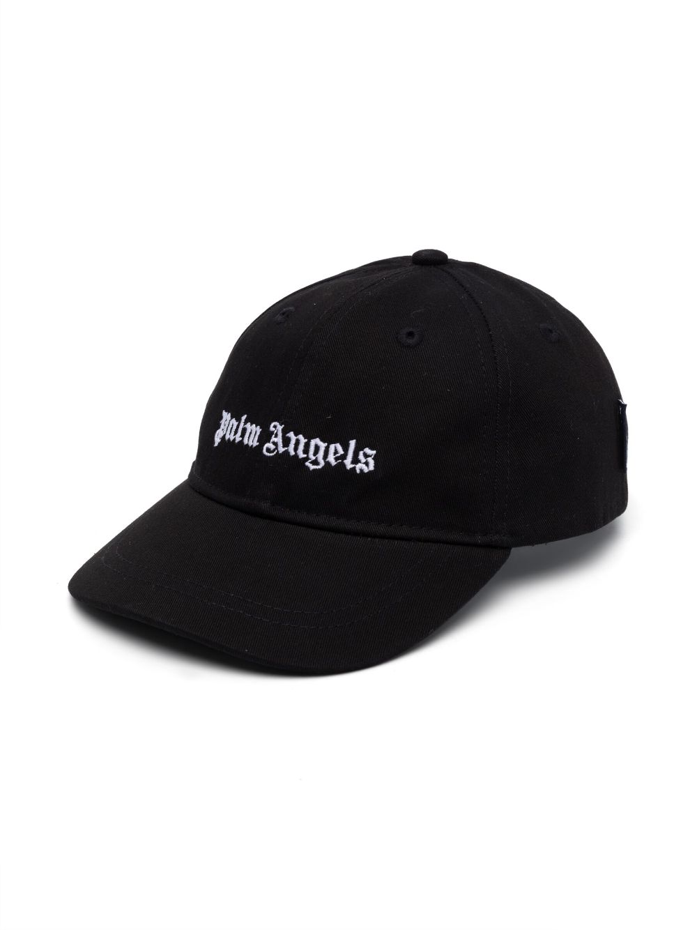 Cappello nero per bambino con logo PBLB002C99FAB001 1001 Palm Angels Kids 